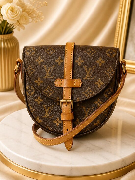 Louis Vuitton Handbags - Authentic Louis Vuitton Chantilly PM Monogram Crossbody Saddle Bag